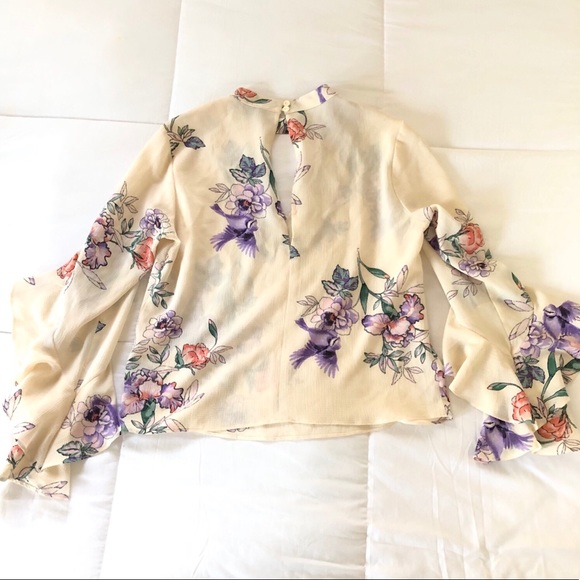 Boho floral blouse - Picture 9 of 9